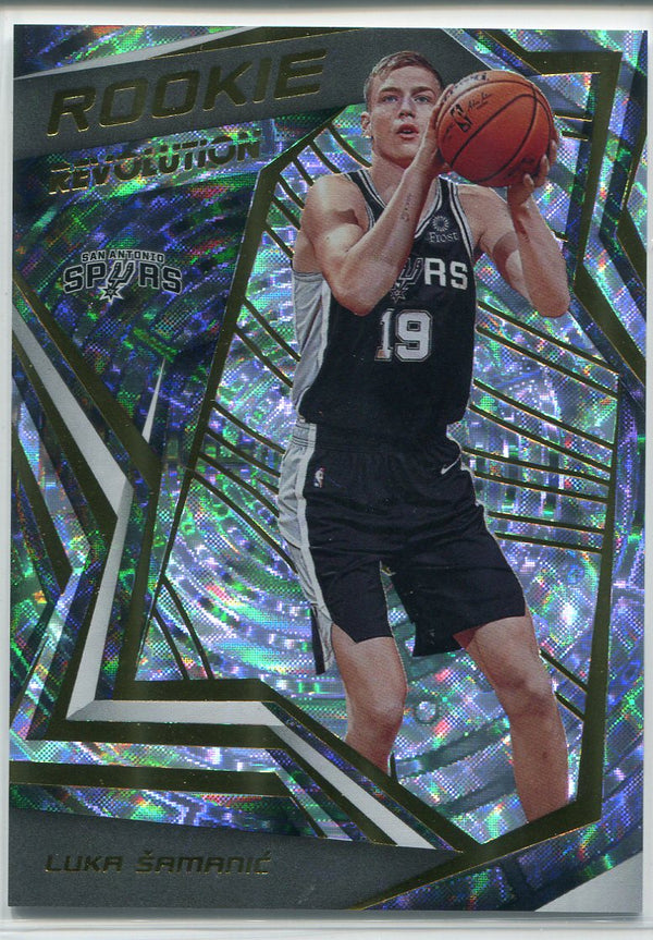 Luka Samanic 2019-20 Panini Revolution Rookie Card