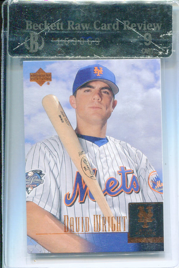 David Wright 2001 Upper Deck Star Rookie Card (BGS 9)