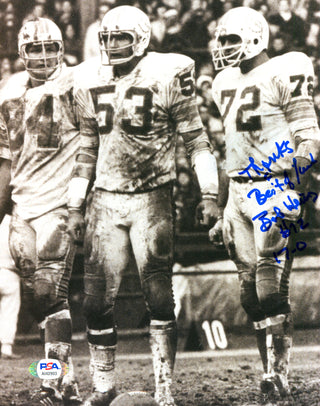 Bob Heinz "17-0" Autographed 8x10 Photo (PSA)