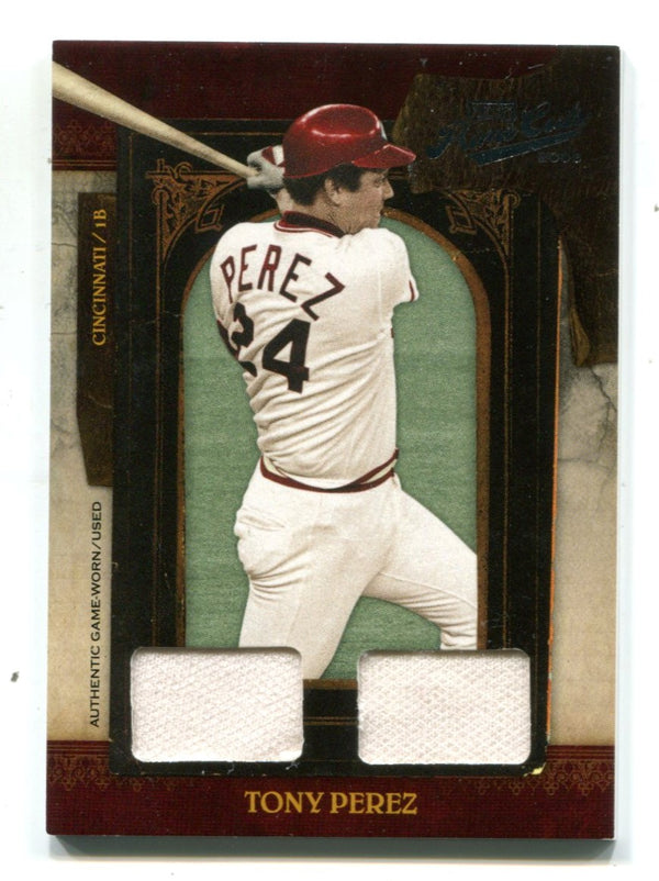 Tony Perez 2008 Donruss Playoff Prime Cuts Jersey Card #92 45/49