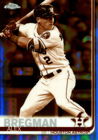 Alex Bregman 2019 Topps Chrome Card