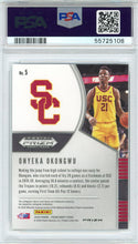 Onyeka Okongwu 2020 Panini Prizm Draft Pick Silver Prizm Rookie Card #5 (PSA)