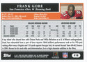 Frank Gore 2005 Topps Rookie Card