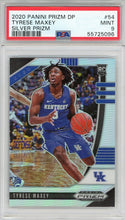 Tyrese Maxey 2020 Panini Prizm Draft Silver Prizm Rookie Card #54 (PSA)