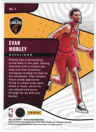 Evan Mobley 2021-22 Panini Revolution Rookie Revolution Card #1