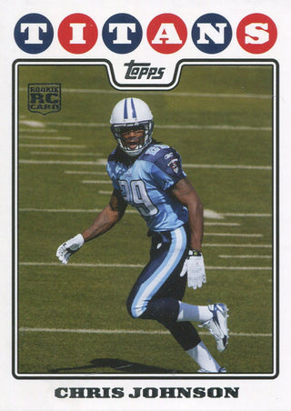 Chris Johnson 2008 Topps Rookie Card