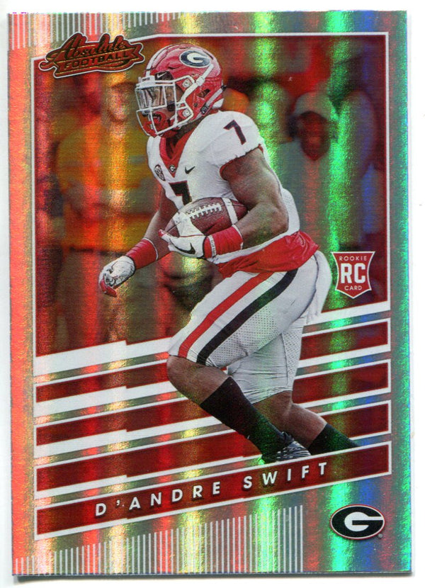 D'Andre Swift 2020 Panini Chronicles Draft Picks Absolute Rookie Card