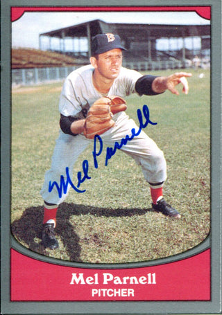 Mel Parnell Autographed 1990 Pacific Card