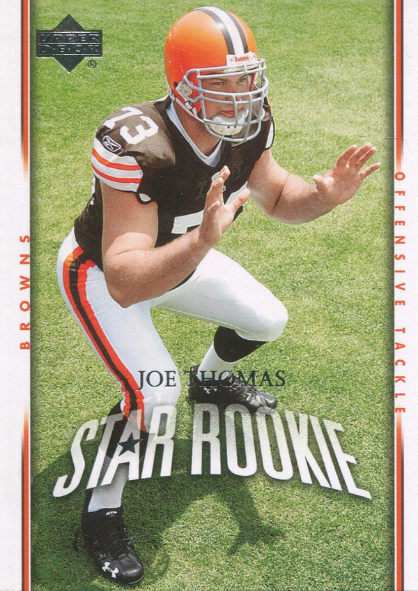 Joe Thomas 2007 Upper Deck Rookie Card