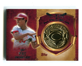 Tony Perez 2015 Home Run Medallion Home Run Card #FHRMTP