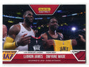 Dwyane Wade/ Lebron James 2018-19 Panini Instant #51 Card 1/181