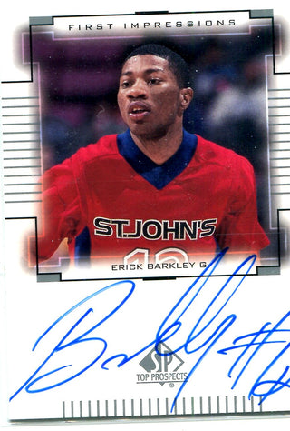 Erick Bradley 2000 Upper Deck First Impressions Autographed Card