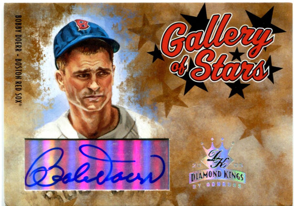 Bobby Doerr Donruss Gallery of Stars Auto 021/100