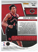 Scottie Barnes 2021-22 Panini Revolution Groove Rookie Card #145