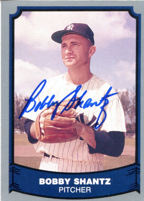 Bobby Shantz Autographed 1988 Pacific Card