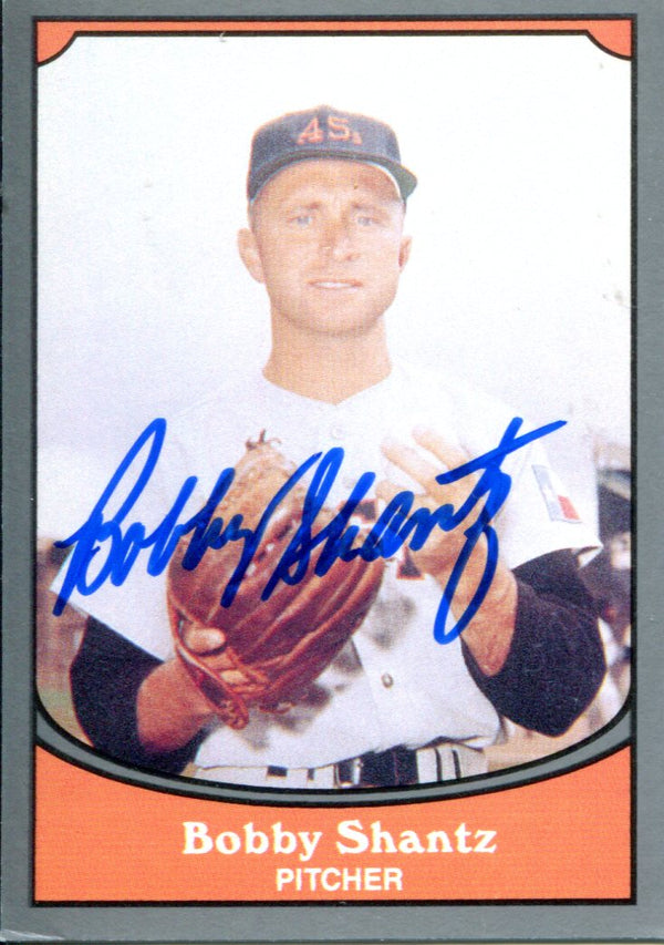 Bobby Shantz Autographed 1990 Pacific Card