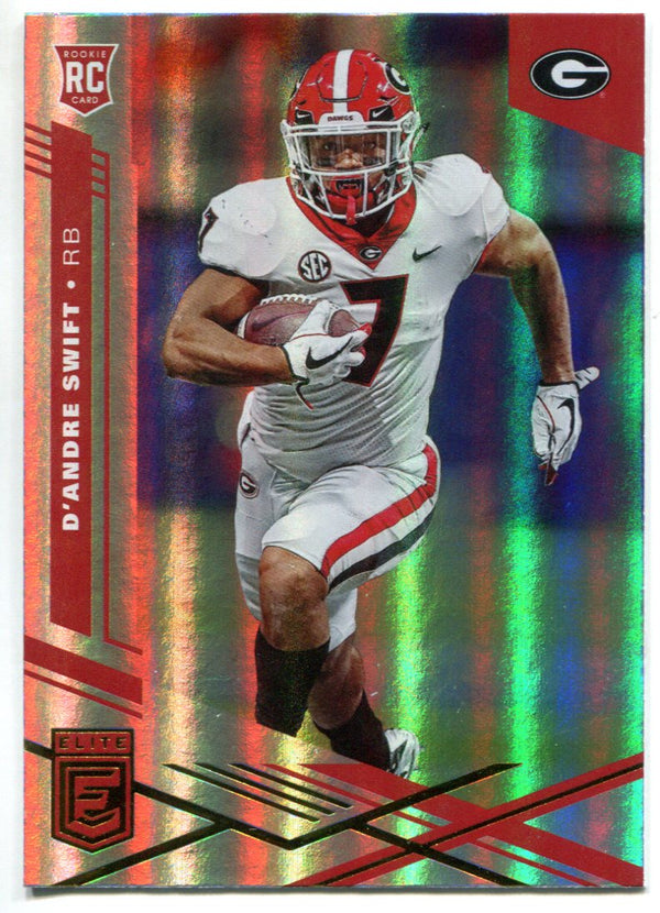 D'Andre Swift 2020 Panini Chronicles Draft Picks Elite Rookie Card