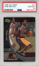 Kobe Bryant 1998 Upper Deck Ionix Card #31 (PSA)