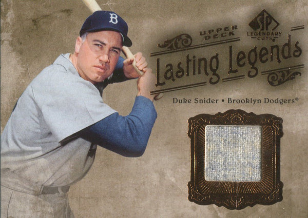 Duke Snider 2005 Upper Deck Jersey Card