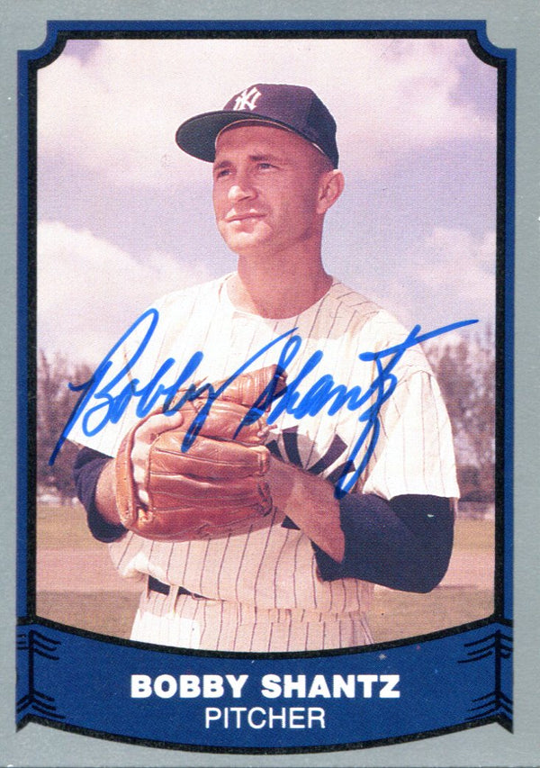 Bobby Shantz Autographed 1988 Pacific Card #61