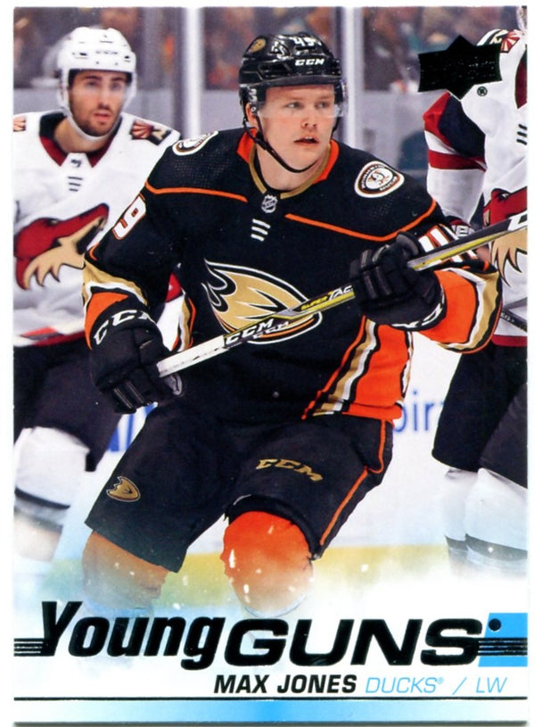 Max Jones Upper Deck Young Guns Rookie Card