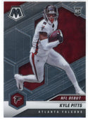 Kyle Pitts 2021 Panini Mosaic Rookie Card #250