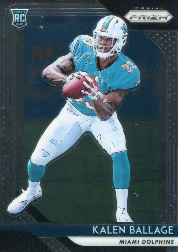 Kalen Ballage 2018 Panini Prizm Rookie Card