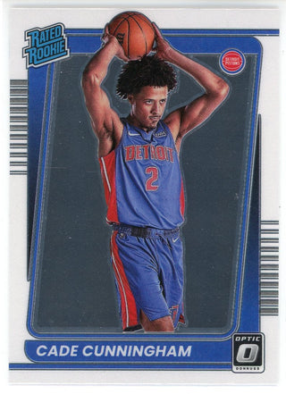 Cade Cunningham 2021-22 Panini Donruss Optic Rated Rookie Card #161