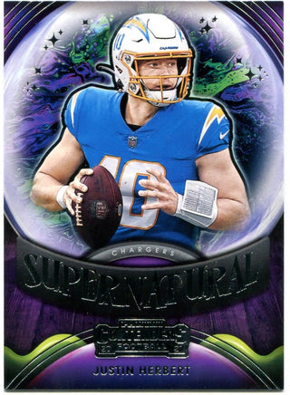 Justin Herbert Panini Contenders Supernatural 2021