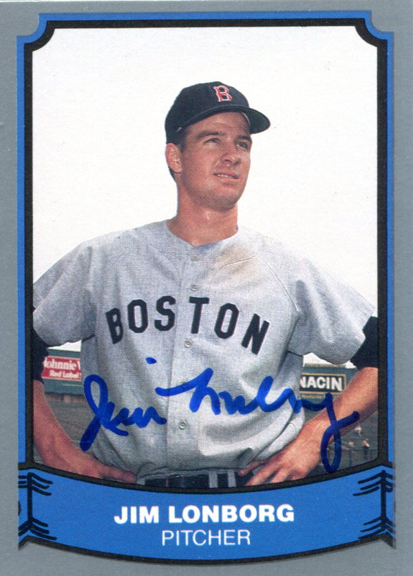 Jim Lonborg Autographed 1988 Pacific Card