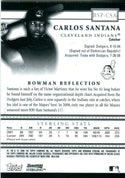 Carlos Santana 2008 Autographed Bowman Sterling Card