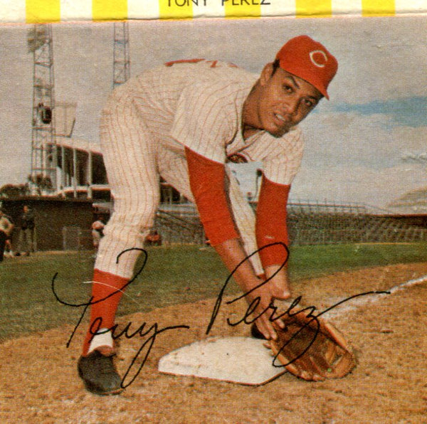 Tony Perez 1969 Kahn Card