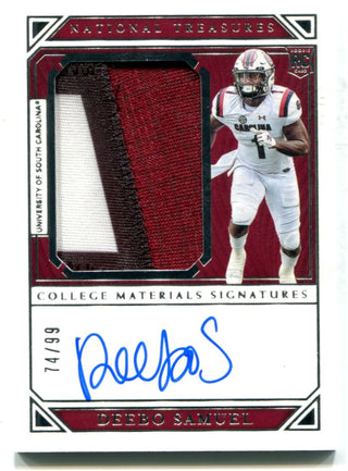 Deebo Samuel 2019 Panini National Treasures #130 Card