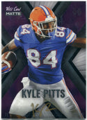 Kyle Pitts Autographed 2021 Wild Card Matte Rookie Card #MXP-5