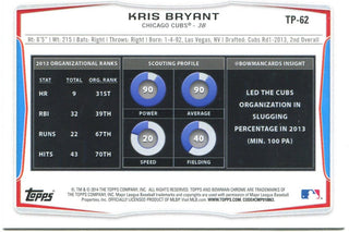 Kris Bryant Bowman Rookie 2014