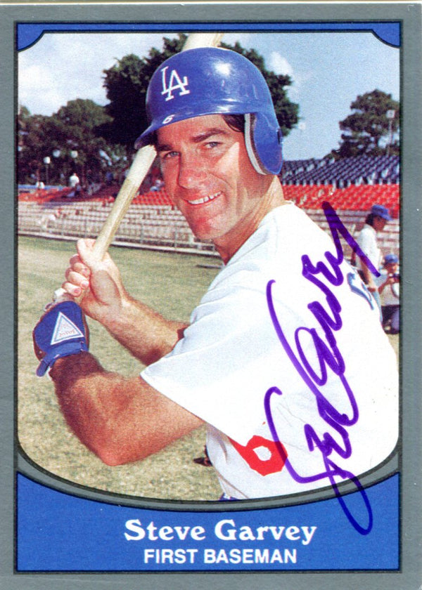 Steve Garvey Autographed 1990 Pacific Card #27