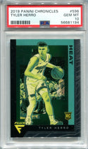 Tyler Herro 2019 Panini Chronicles #596 PSA Gem MT 10 Card