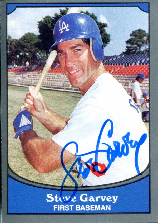 Steve Garvey Autographed 90' Pacific Card