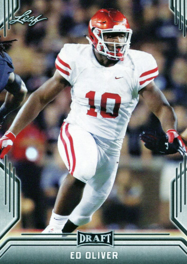 Ed Oliver 2019 Leaf Draft Rookie Card