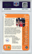 Allen Iverson 1996 Upper Deck Rookie Exclusives Card #R1 (PSA)