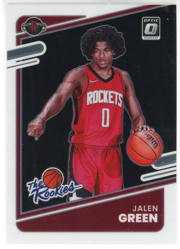 Jalen Green 2021-22 Panini Donruss Optic The Rookies Card #2