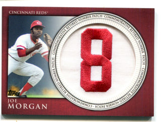 Joe Morgan 2012 Topps Commemorative Patch #RNJM Card