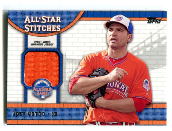 Joey Votto 2013 Topps All-Star Stiches Jersey Card #ASRJVO