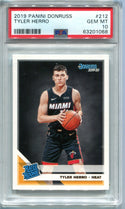 Tyler Herro 2019 Panini Donruss PSA GEM MT 10 Card