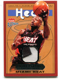 Dwyane Wade 2003 Flair Platinum Names Plates #NP/DW Patch RC