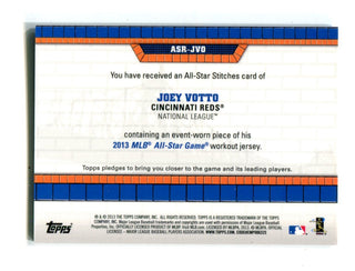 Joey Votto 2013 Topps All-Star Stiches Jersey Card #ASRJVO