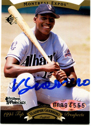 1995 Upper Deck Auto Vladimir Guerrero Rookie