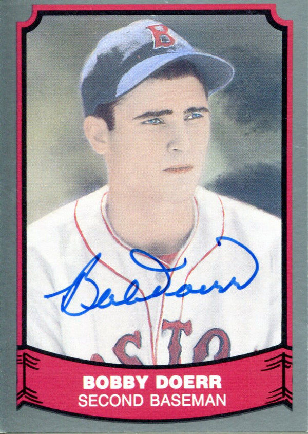 Bobby Doerr Autographed 1988 Pacific Card #73