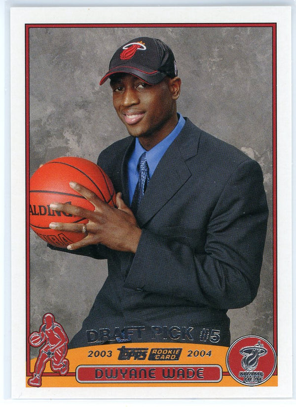 Dwyane Wade 2003-04 Topps Rookie Card