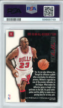 Michael Jordan 1996 Fleer Ultra Full Court Trap Card #1 (PSA NM-MT 8)